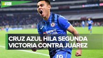 Charly' Rodríguez le da el triunfo a Cruz Azul sobre FC Juárez