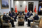 Son dakika haberleri: Cumhurbaşkanı Yardımcısı Oktay, MÜSİAD Başkanı Asmalı'yı kabul etti