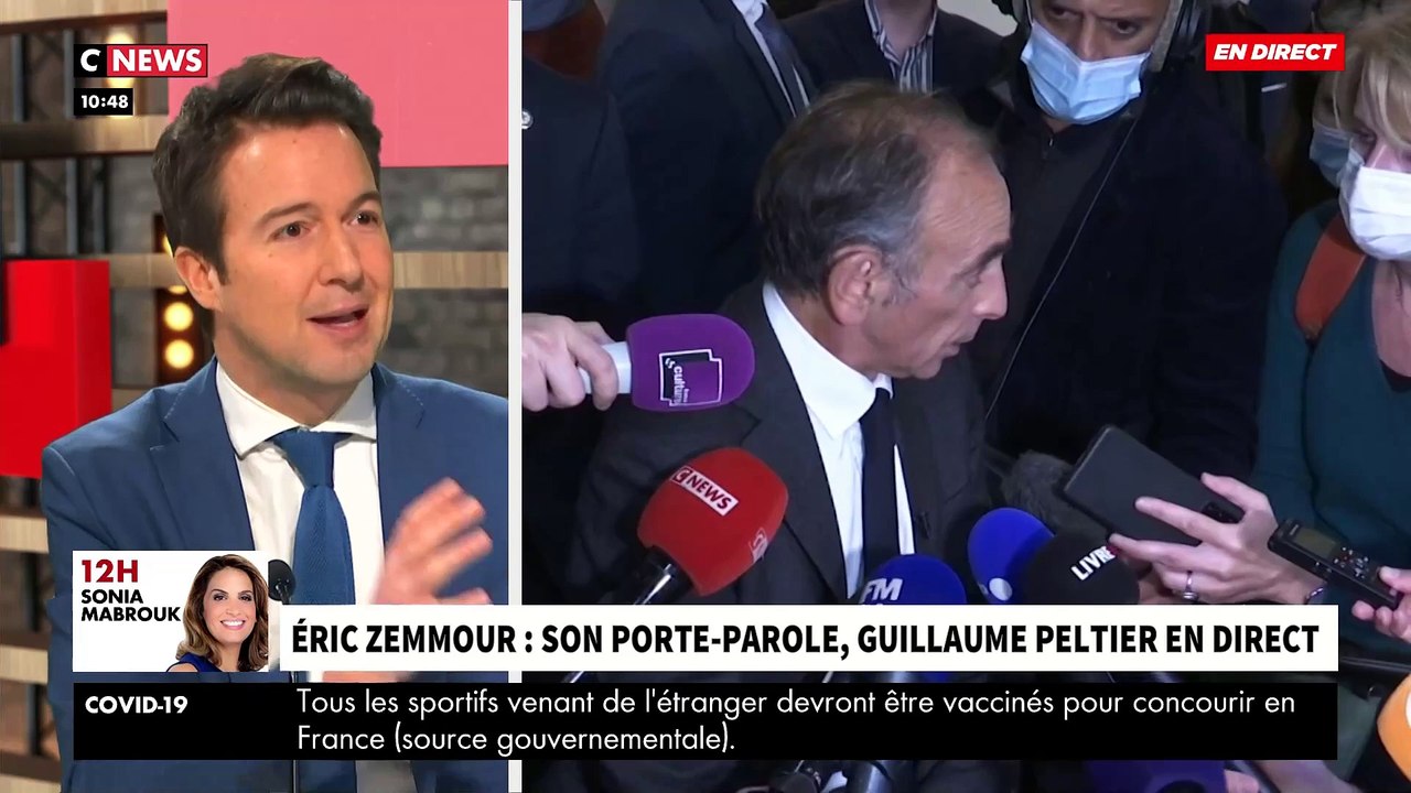 Regardez en intégralité l'interview tendue dans "Morandini Live" sur CNews de Guillaume Peltier, le porte-parole d'Eric Zemmour, sur son parcours et les polémiques du moment - VIDEO