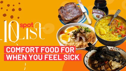 10 Comforting Dishes When You're Feeling Under The Weather