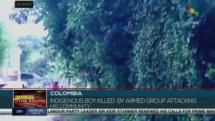 Colombia: 14 year old boy murdered