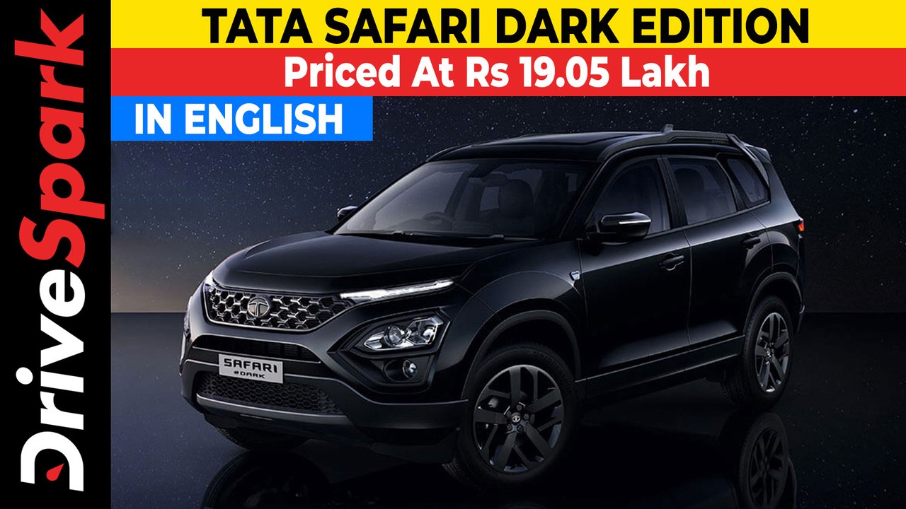 Tata Safari Dark Edition Launched | Blacked-Out SUV Price, Specs, Features & Differences Explained