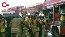 Pendik’te demir fabrikasında patlamanın ardından yangın çıktı