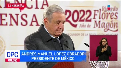 López Obrador presente en la conferencia de hoy tras recuperarse de Covid