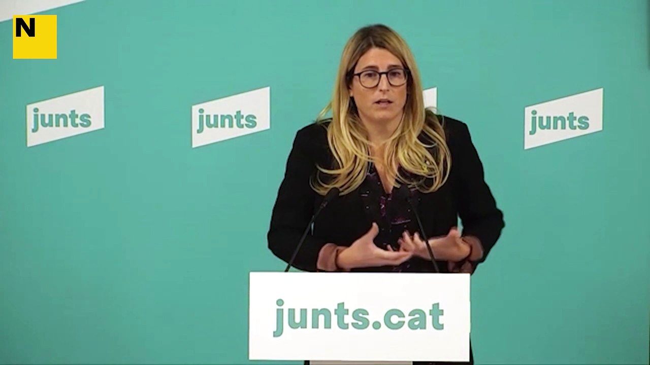 Junts celebra la "feina exemplar" de Borràs al Parlament en "redreçar" el cas de les llicències per edat
