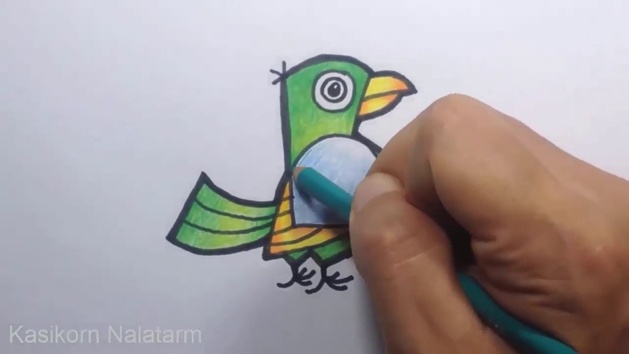 How to draw a bird? - turn the better b into a bird