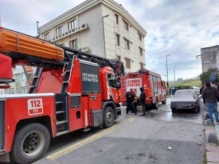 Son dakika! Küçükçekmece'de otelin çamaşırhanesinde korkutan yangın