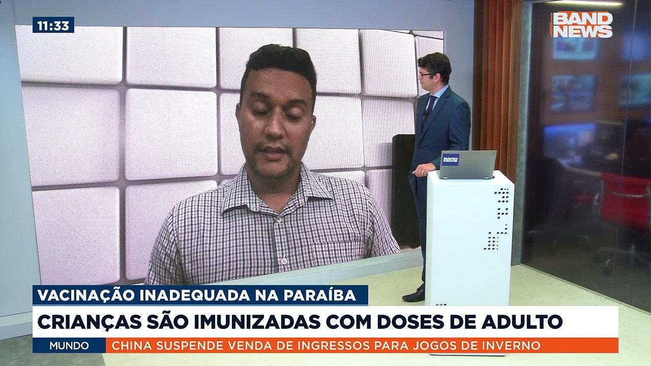 O Ministério Público Federal na Paraíba deve ouvir nesta semana a técnica de enfermagem acusada de aplicar vacinas vencidas de adultos em cerca de 60 crianças na cidade de Lucena.Saiba mais em youtube.com.br/bandjornalismo