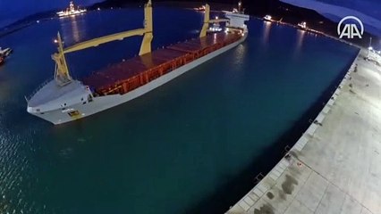 Karadeniz’de keşfedilen doğalgazın boruları bölgede