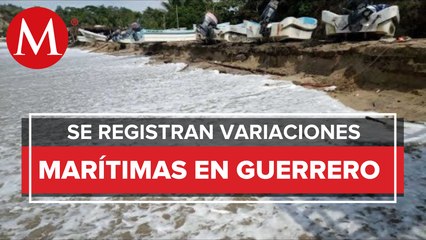 Pese a variaciones en costas de Guerrero, no se reportan daños: Protección Civil estatal