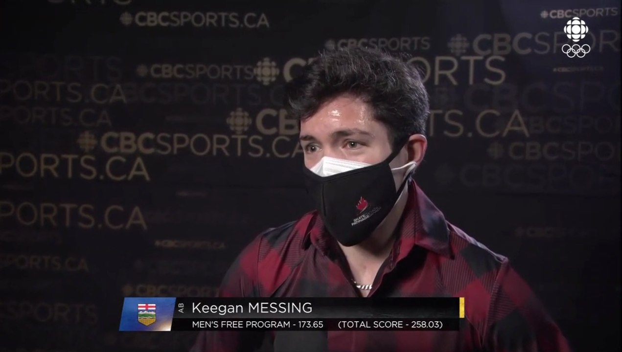 2022 Keegan Messing CFSC Post-LP Interview (Television Broadcast) 720p, 59fps