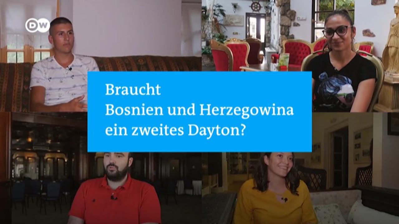 Bosnien und Herzegowina: 'Es ist Zeit für einen neuen Deal'