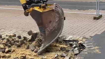 Début des travaux à la place Léopold à Arlon