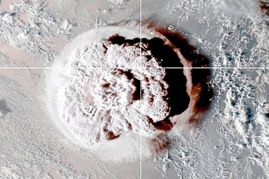 Tsunamigefahr nach Ausbruch von Unterwasservulkan in Tonga