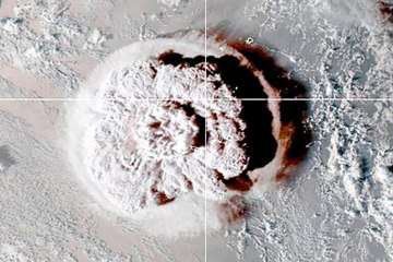 Tsunamigefahr nach Ausbruch von Unterwasservulkan in Tonga