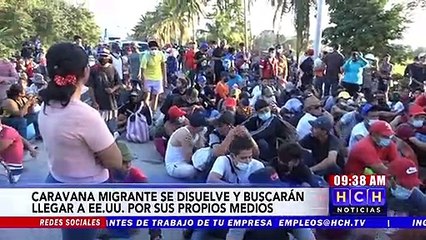 Ni 72 horas duró la primera Caravana Migrante de 2022