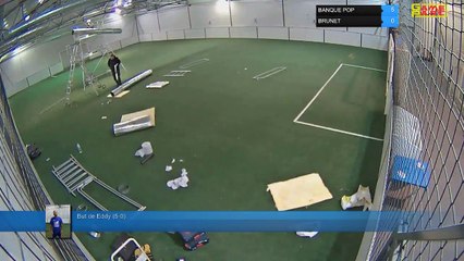 But de Eddy (5-0) - BANQUE POP Vs BRUNET - 17/01/22 16:25 - LIGUE 3 - Poitiers Game Parc