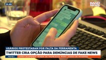 O Twitter criou uma nova ferramenta para que usuários brasileiros possam denunciar a disseminação de fake news sobre a pandemia de Covid-19.Saiba mais em youtube.com.br/bandjornalismo