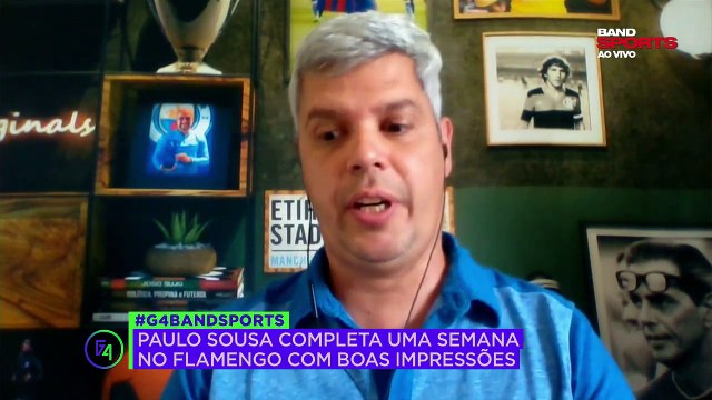 Comentarista falou sobre o trabalho do técnico português em sua primeira semana de trabalho.