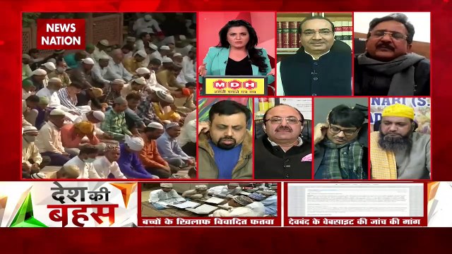 Desh Ki Bahas : No educated Muslim will accept fatwa