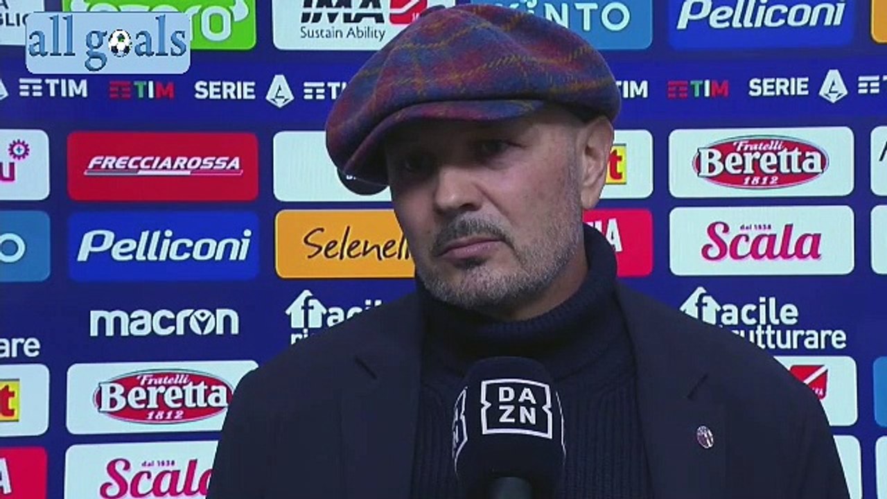 Bologna-Napoli 0-2 17/1/22 intervista pre-partita Sinisa Mihajlovic