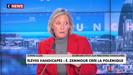 Sophie Cluzel : «Éric Zemmour ne maitrise absolument pas le sujet»