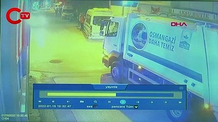 Çöp toplayan temizlik görevlisine saldırı