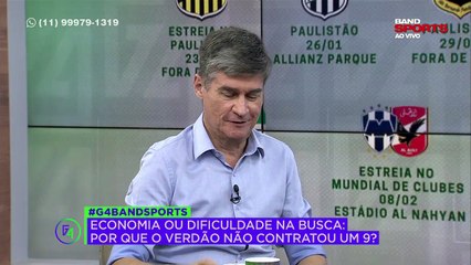 Alviverde tem acumulado frustrações nas últimas tentativas de contratar um centroavante para 2022.