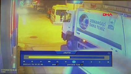 Temizlik görevlisi çöp dökerken yumruklu saldırıya uğrayıp darp edildi