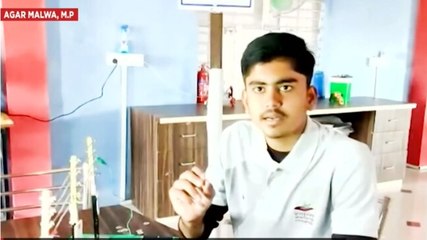 Good news: Class 11 student makes shock-proof pole