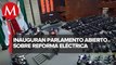 Morena votará reforma eléctrica en marzo; hoy inicio parlamento abierto