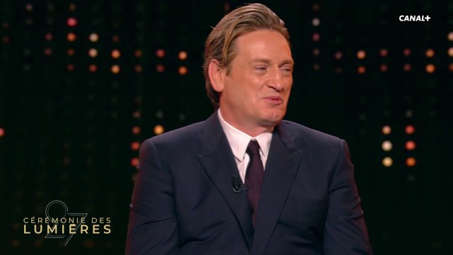 Benoît Magimel reçoit le prix du meilleur acteur - Lumières 2022