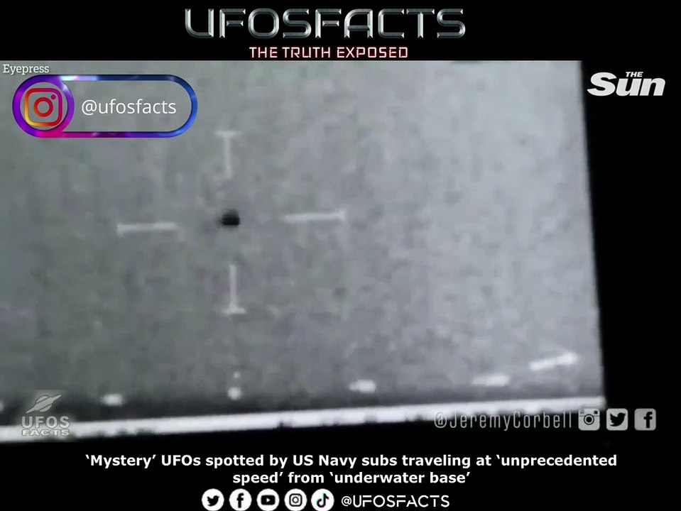 ‘Mystery’ UFOs spotted by US Navy subs traveling at ‘unprecedented speed’ from ‘underwater base’