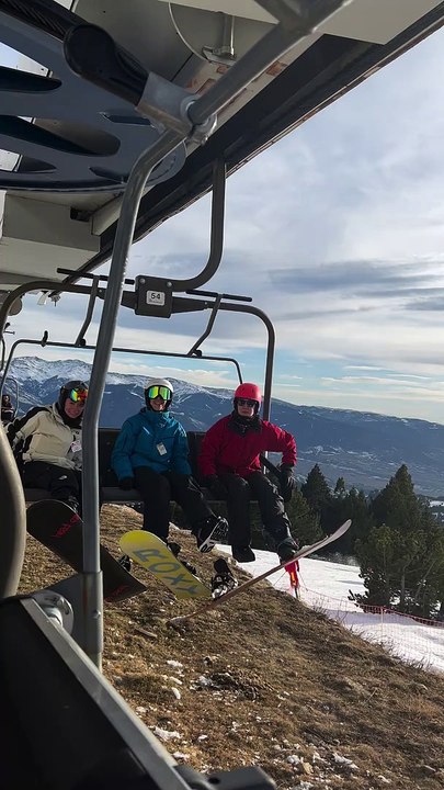 Knocked Down by Ski Lift