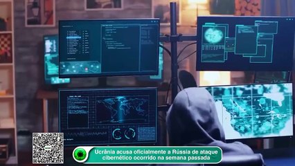 Ucrânia acusa oficialmente a Rússia de ataque cibernético ocorrido na semana passada