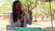 Cidade de São Paulo começa a vacinar crianças de 5 a 11 anos com comorbidades
