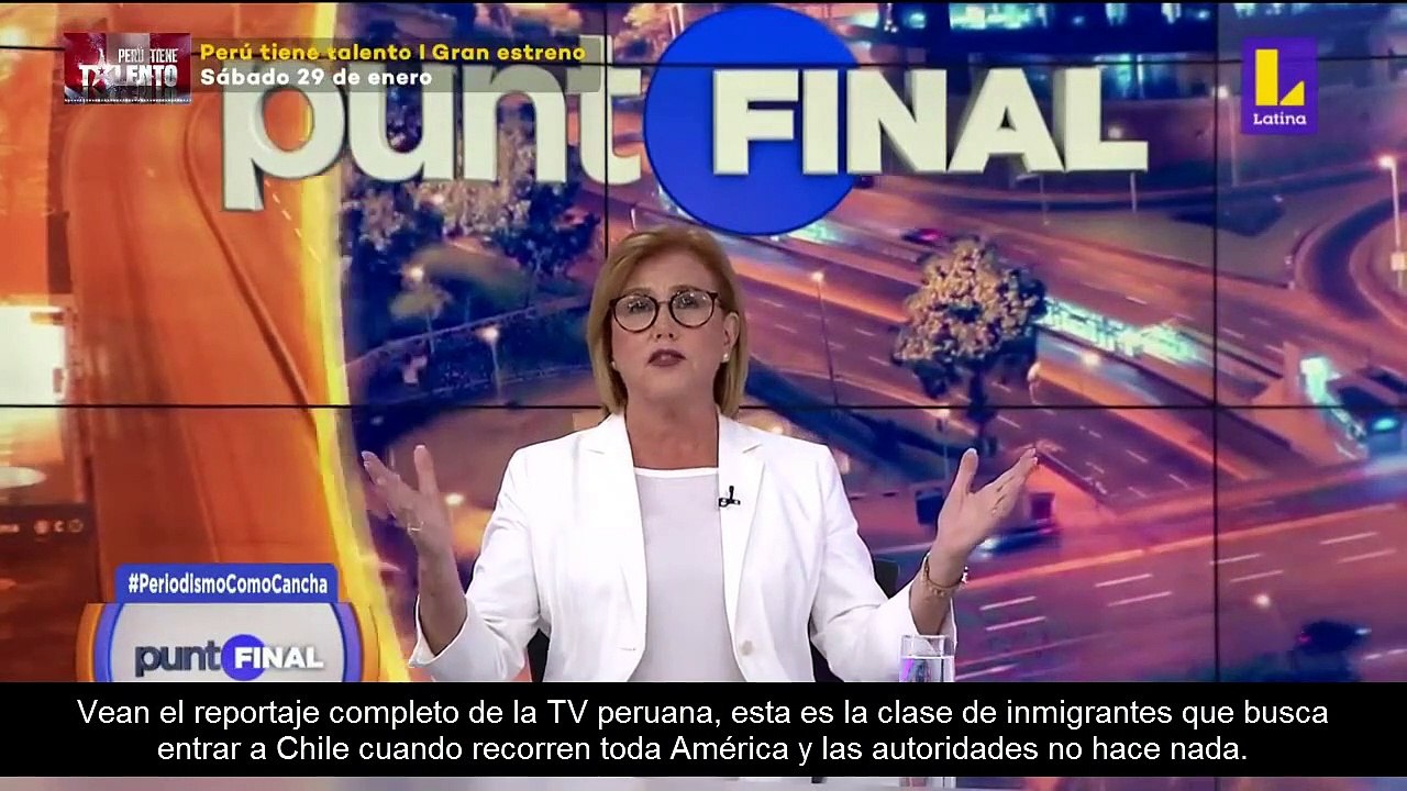 Delitos en Perú, delincuentes hacia Chile - Latina Noticias (TV peruana)