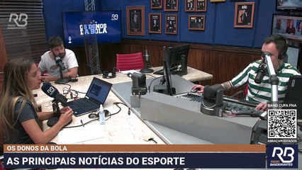 OS DONOS DA BOLA, na Rádio Bandeirantes De segunda a sexta, das 18h às 19h30Edição de 17/01/2022#RádioBandeirantes​ #TradiçãoNoRádio