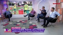Flávio Saretta comentou sobre o começo de trabalho da presidente do Palmeiras.