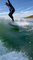Surfer Falls Off Surfboard While Trying New Tricks