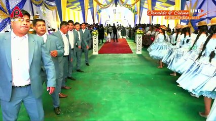 Mira la boda que paralizó a la localidad de Lahuachaca, en Sica Sica