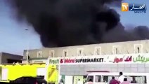 الإمارات: قتلى وجرحى بانفجار في صهاريج وحريق بمطار أبو ظبي