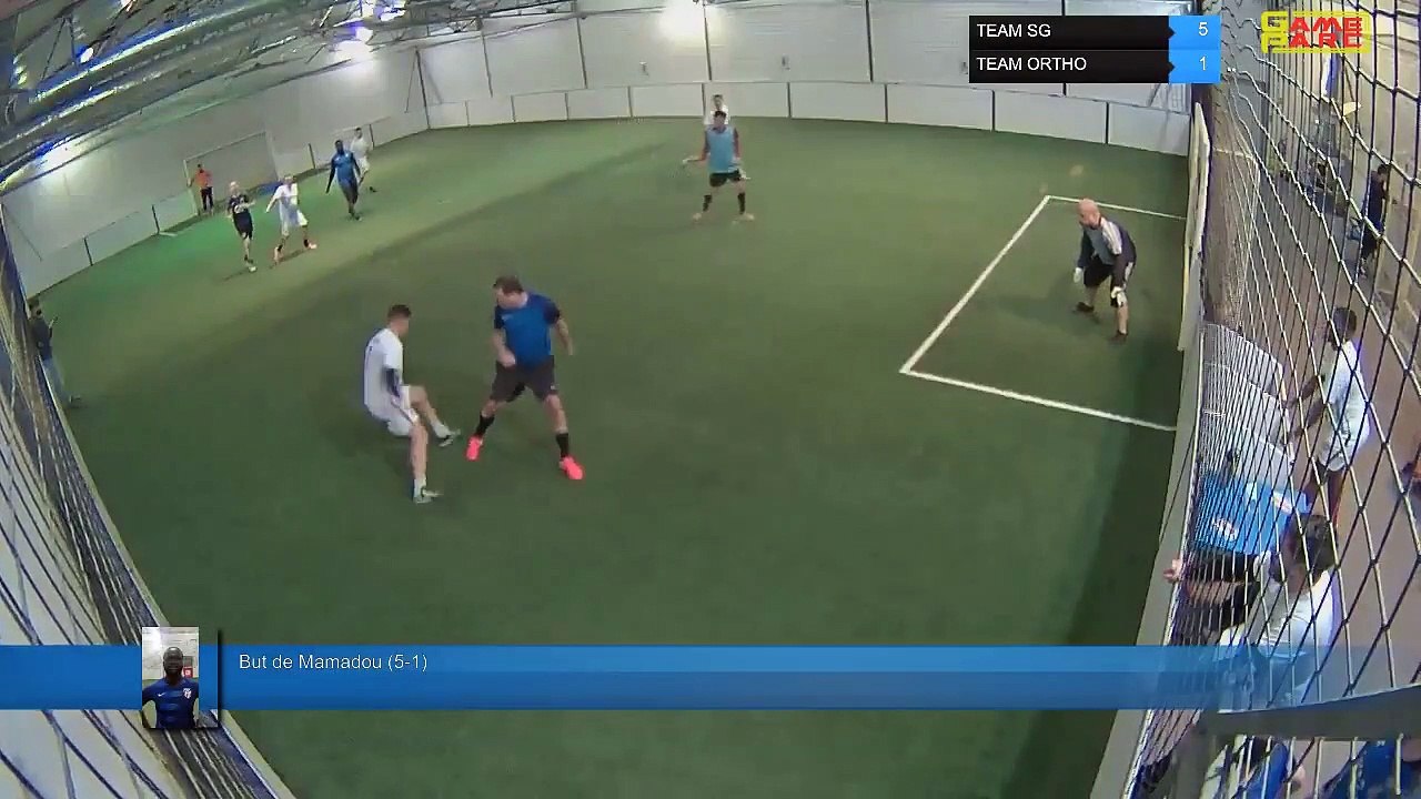 But de Mamadou (5-1) - TEAM SG Vs TEAM ORTHO - 17/01/22 20:00 - LIGUE 2 - Poitiers Game Parc