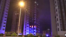 Apartmanda çıkan yangında bir kişi dumandan etkilendi