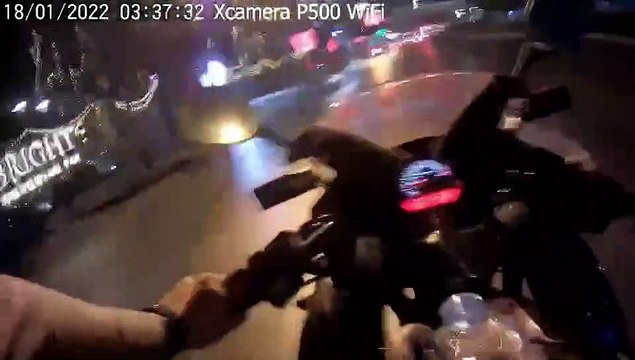 ไล่ล่าระทึก คนร้ายบุกเดี่ยว จี้ชิงรถบรรทุกพ่วง กลางถนนหลวงหมายเลข 3423