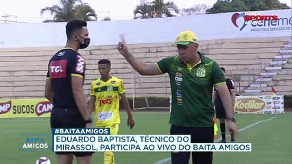 Treinador do Mirassol comentou sobre a preparação do clube para o confronto.