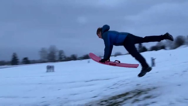 Sleds and snowmen take over much of the East Coast
