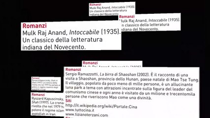 Geografia, libri e film - III secondaria di I grado