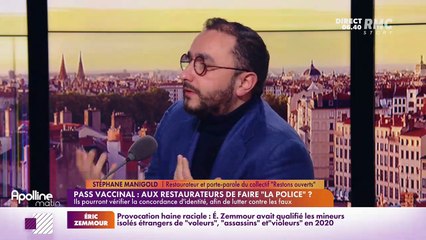 On peut tout dire sur RMC : Pass vaccinal, aux restaurants de faire "la police" ? - 18/01