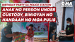 Anak ng Person Under Custody, binigyan ng birthday party sa police station | GMA News Feed